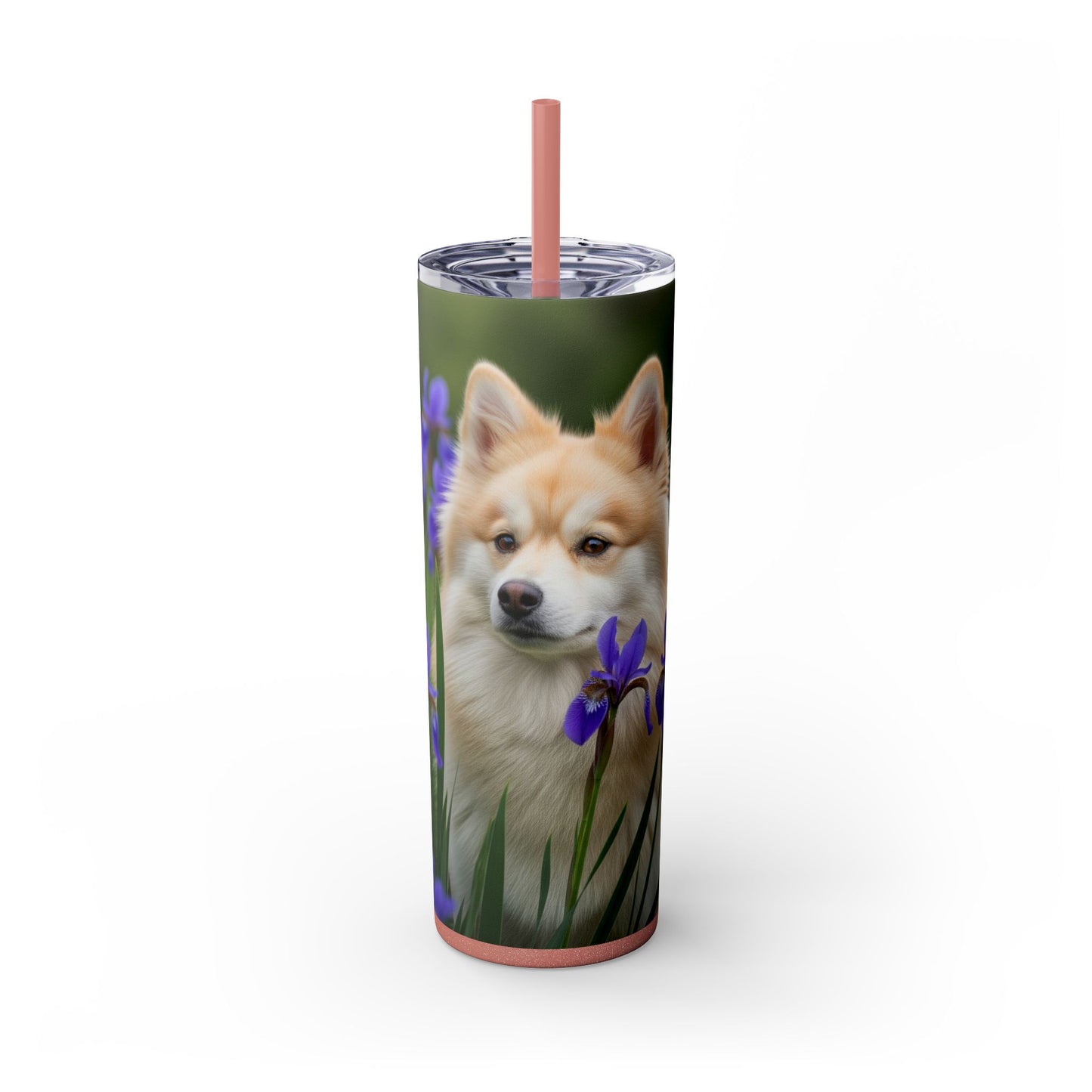 Pomsky Tumbler with Straw, 20oz