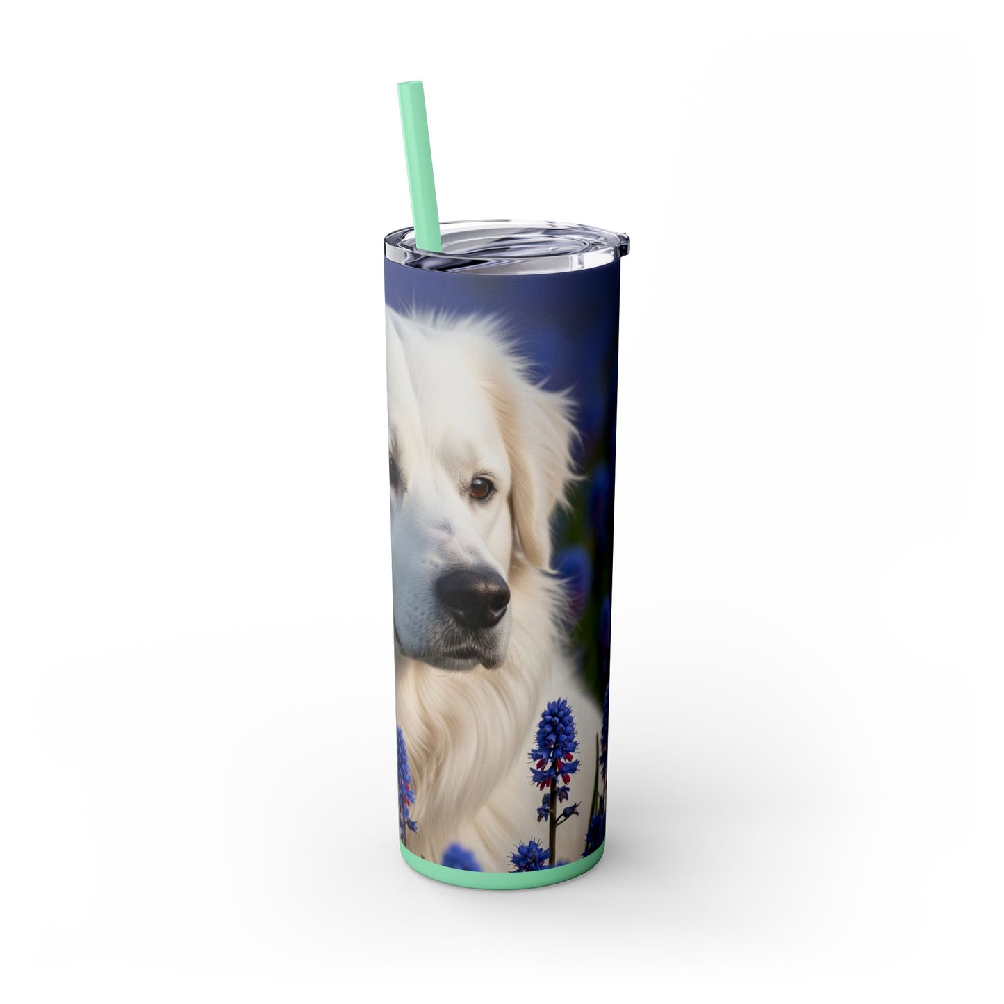 Portuguese Sheepdog Tumbler with Straw, 20oz