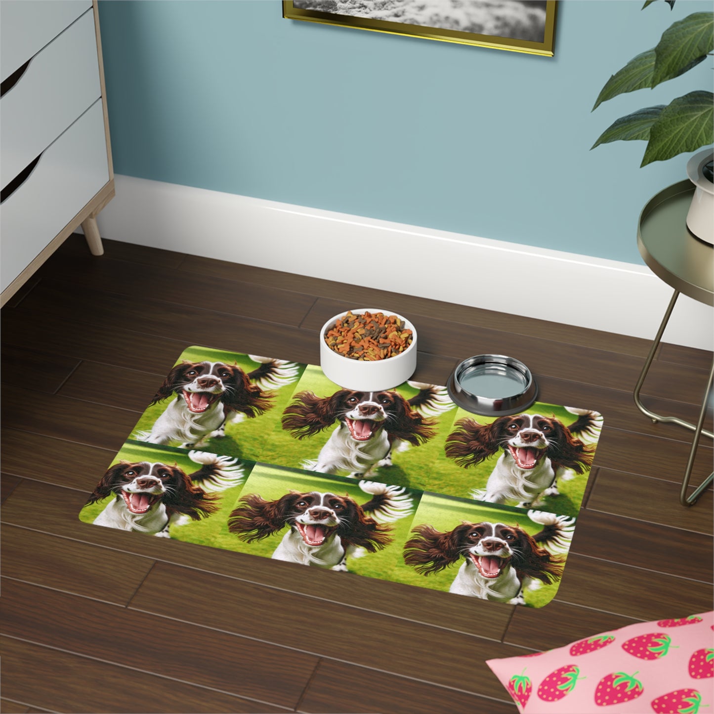 Pet Food Mat (12x18) - English Springer Spaniel
