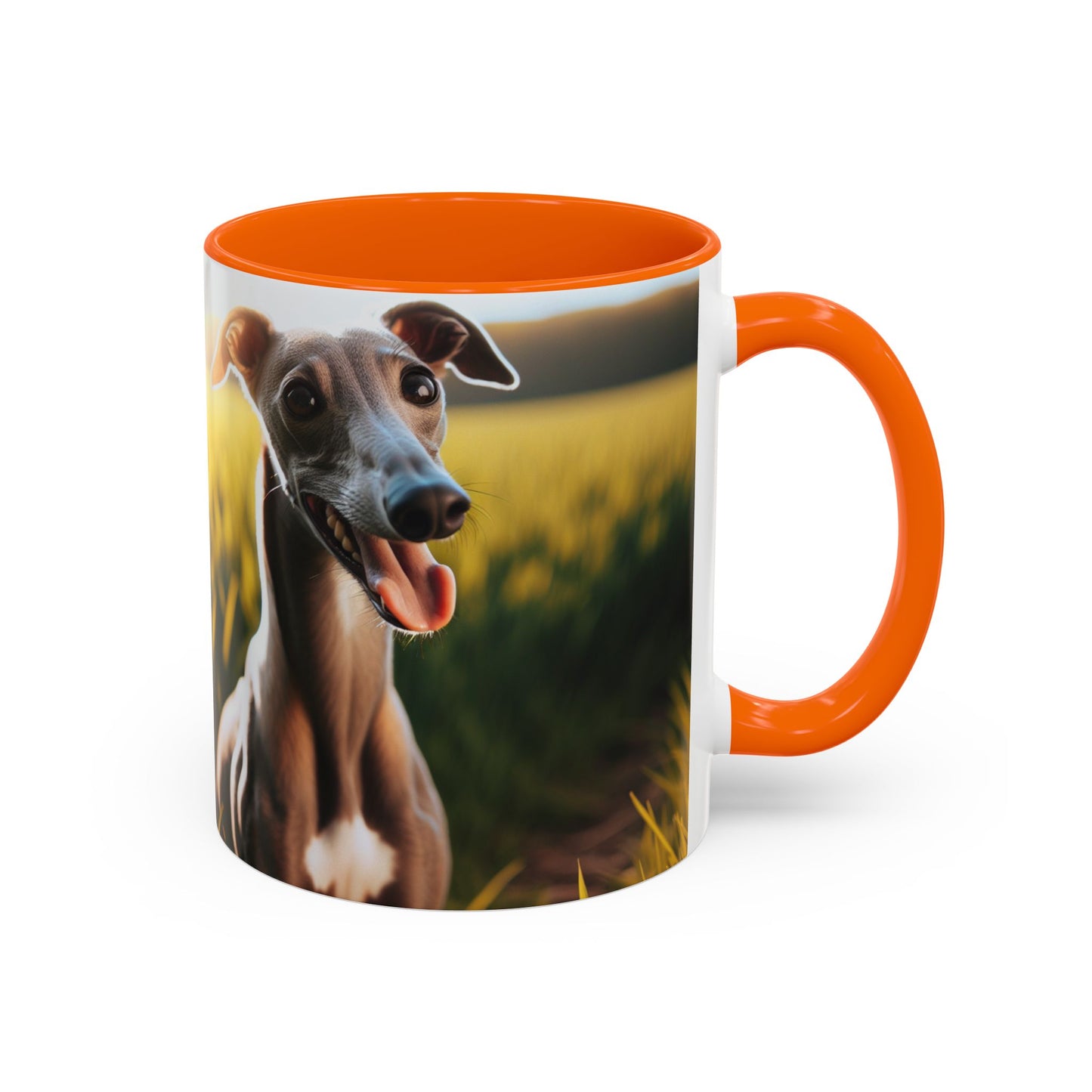 Greyhound Accent Coffee Mug - Perfect Gift for Dog Lovers