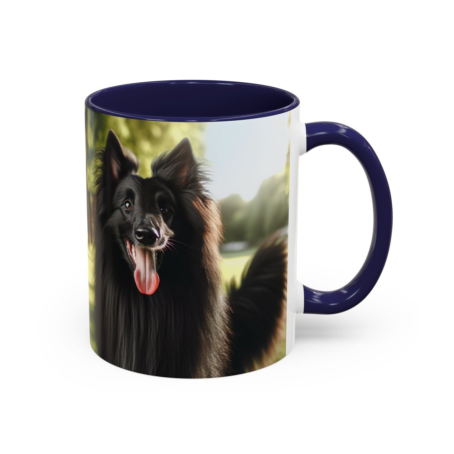 Belgian Shepherd Dog Groenendael Accent Coffee Mug - Perfect Gift for Dog Lovers