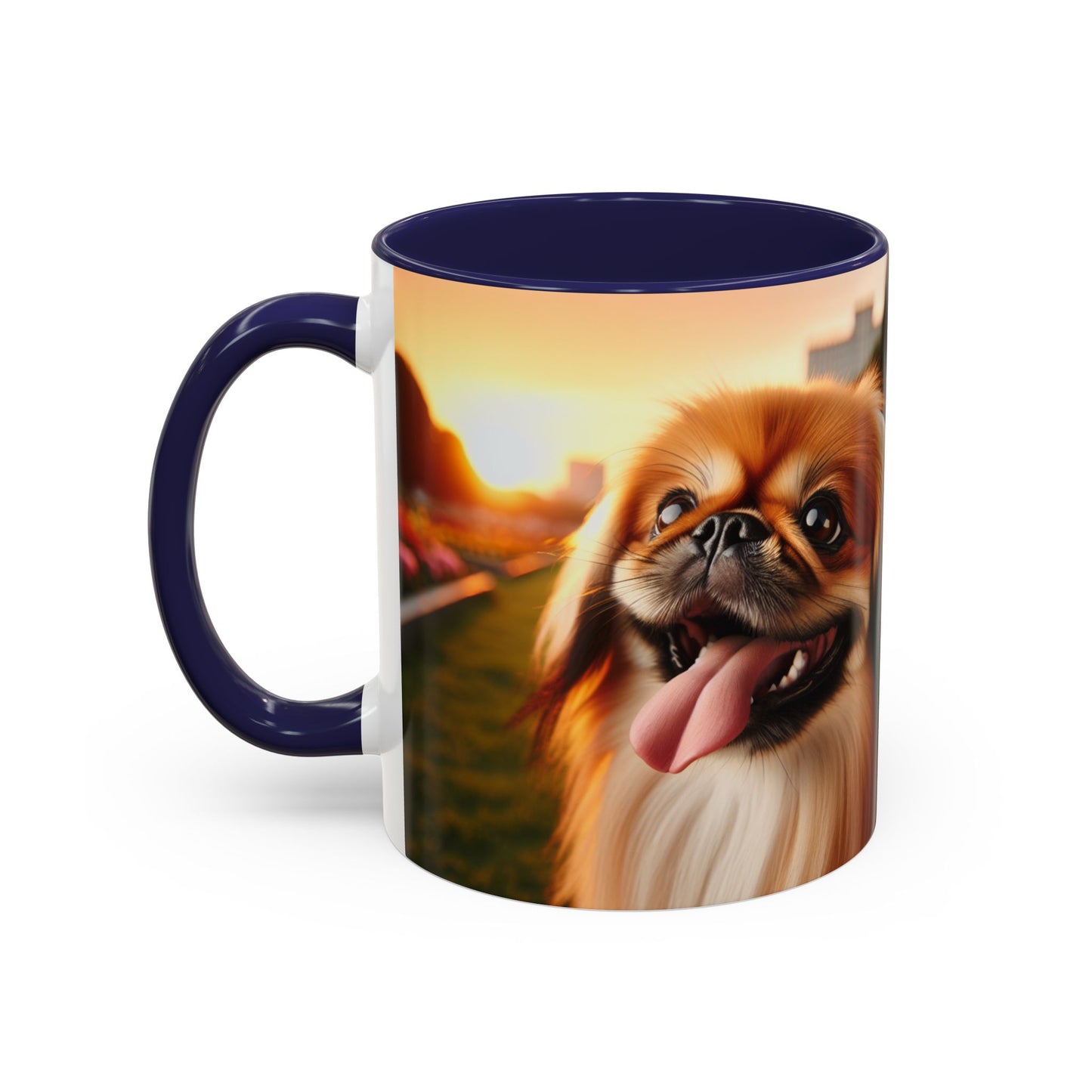 Pekingese Accent Coffee Mug - Perfect Gift for Dog Lovers