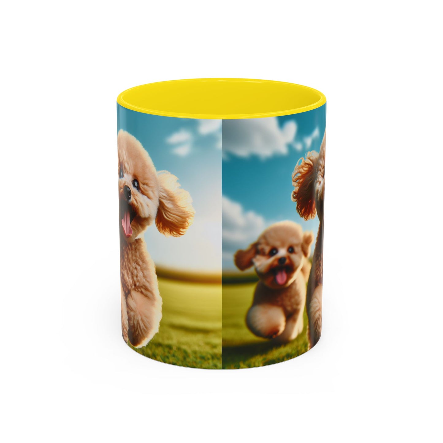 Toy Poodle Accent Coffee Mug - Perfect Gift for Dog Lovers