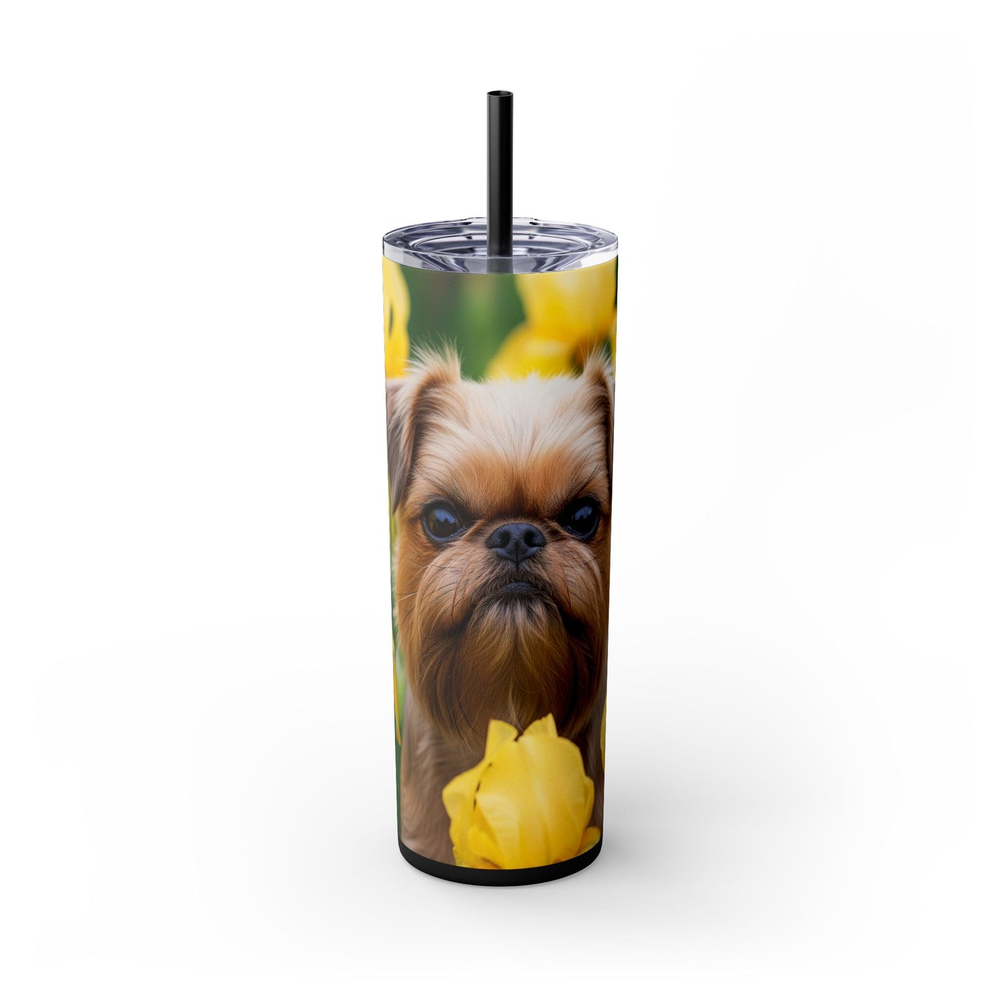 Silky Brussels Tumbler with Straw, 20oz