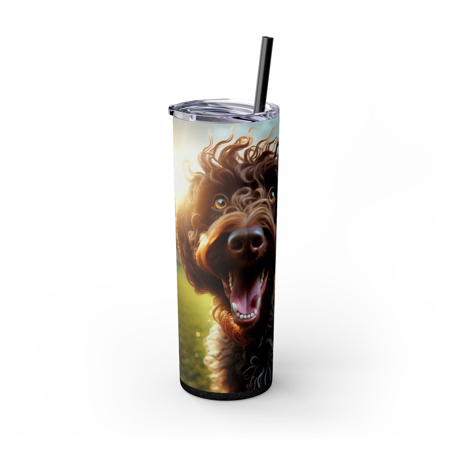 Pudelpointer Tumbler with Straw, 20oz