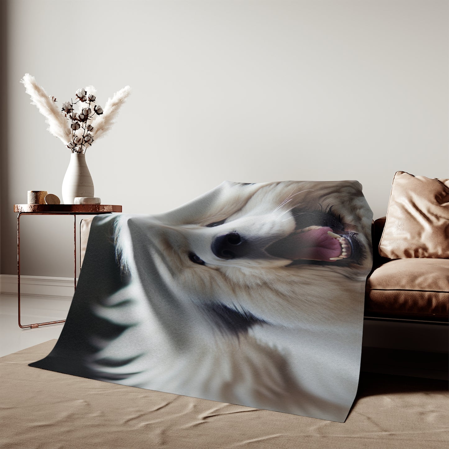 Tatra Shepherd Dog Sweatshirt Blanket
