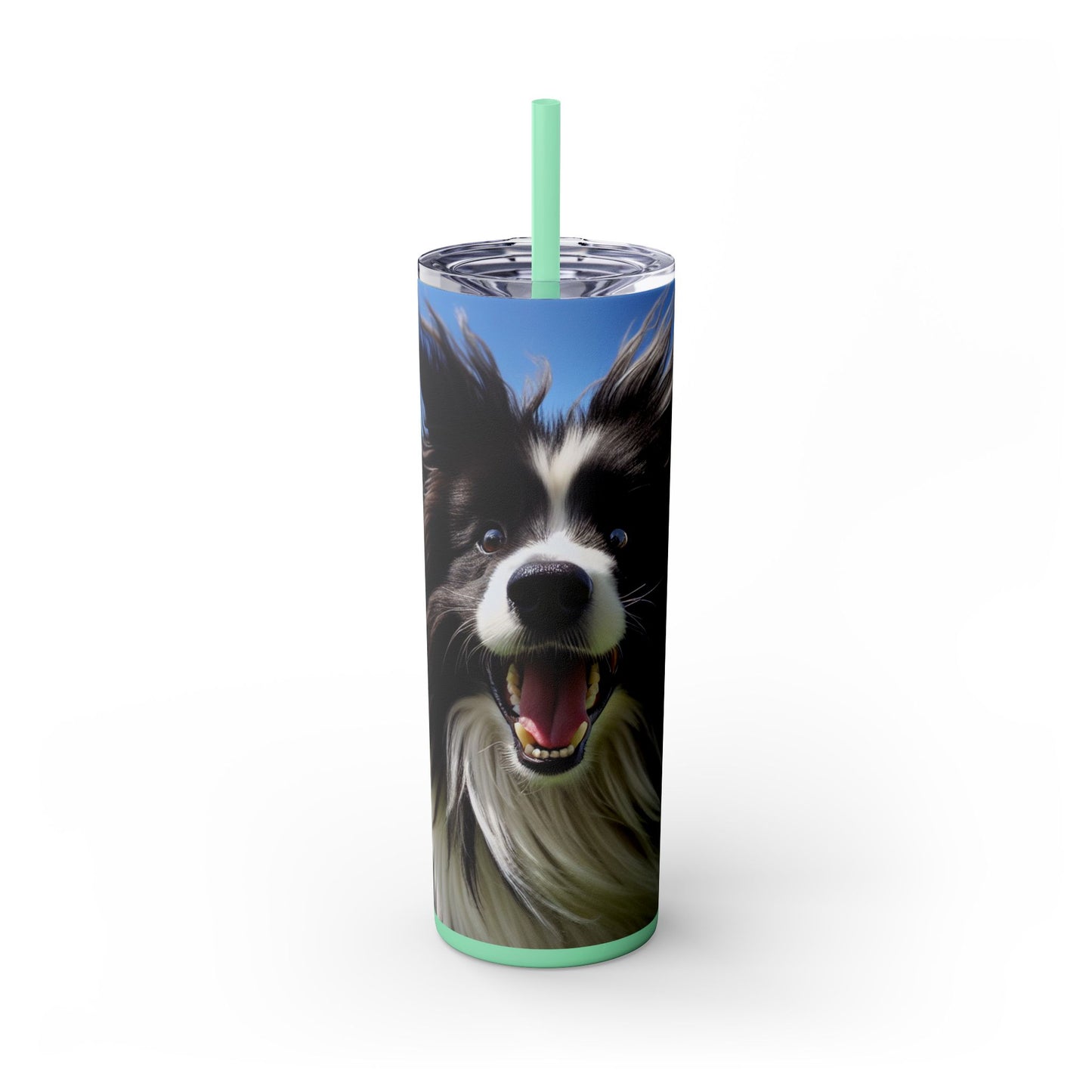 Portuguese Sheepdog Tumbler with Straw, 20oz