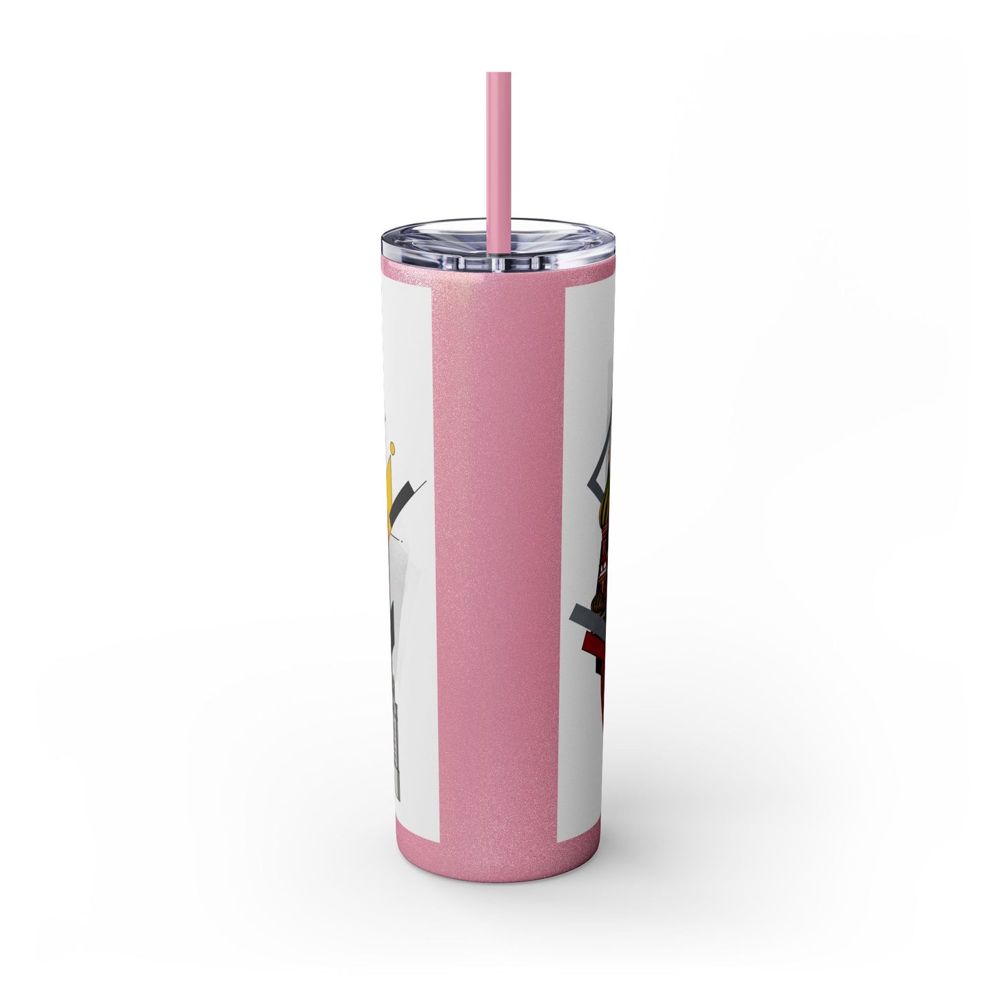 Russian Toy Skinny Tumbler with Straw, 20oz