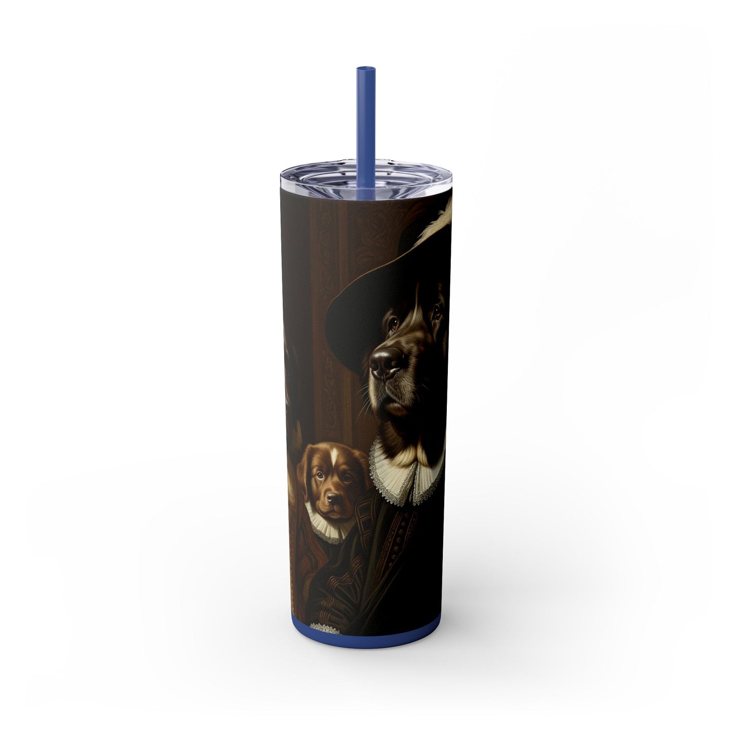 Newfoundland Skinny Tumbler with Straw, 20oz