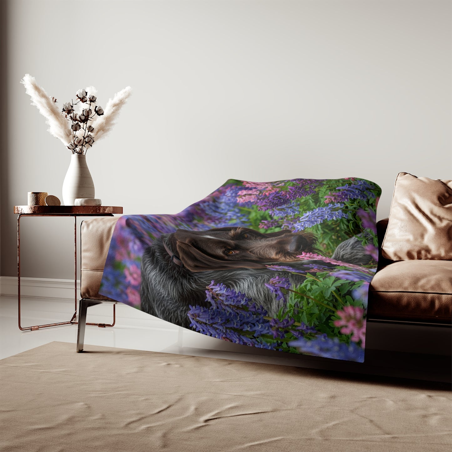 Wirehaired Slovakian Pointer Sweatshirt Blanket