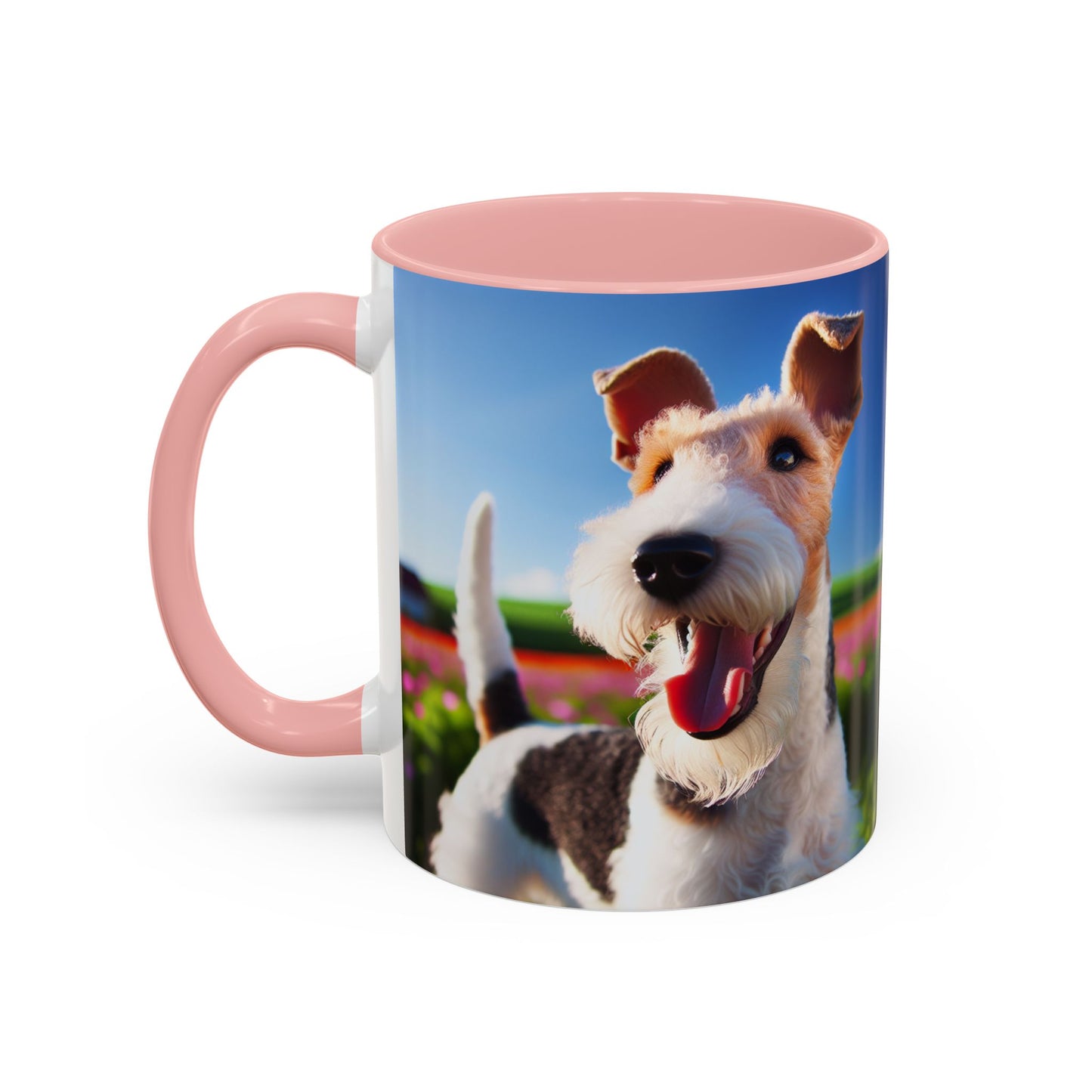 Wire Fox Terrier Accent Coffee Mug - Perfect Gift for Dog Lovers