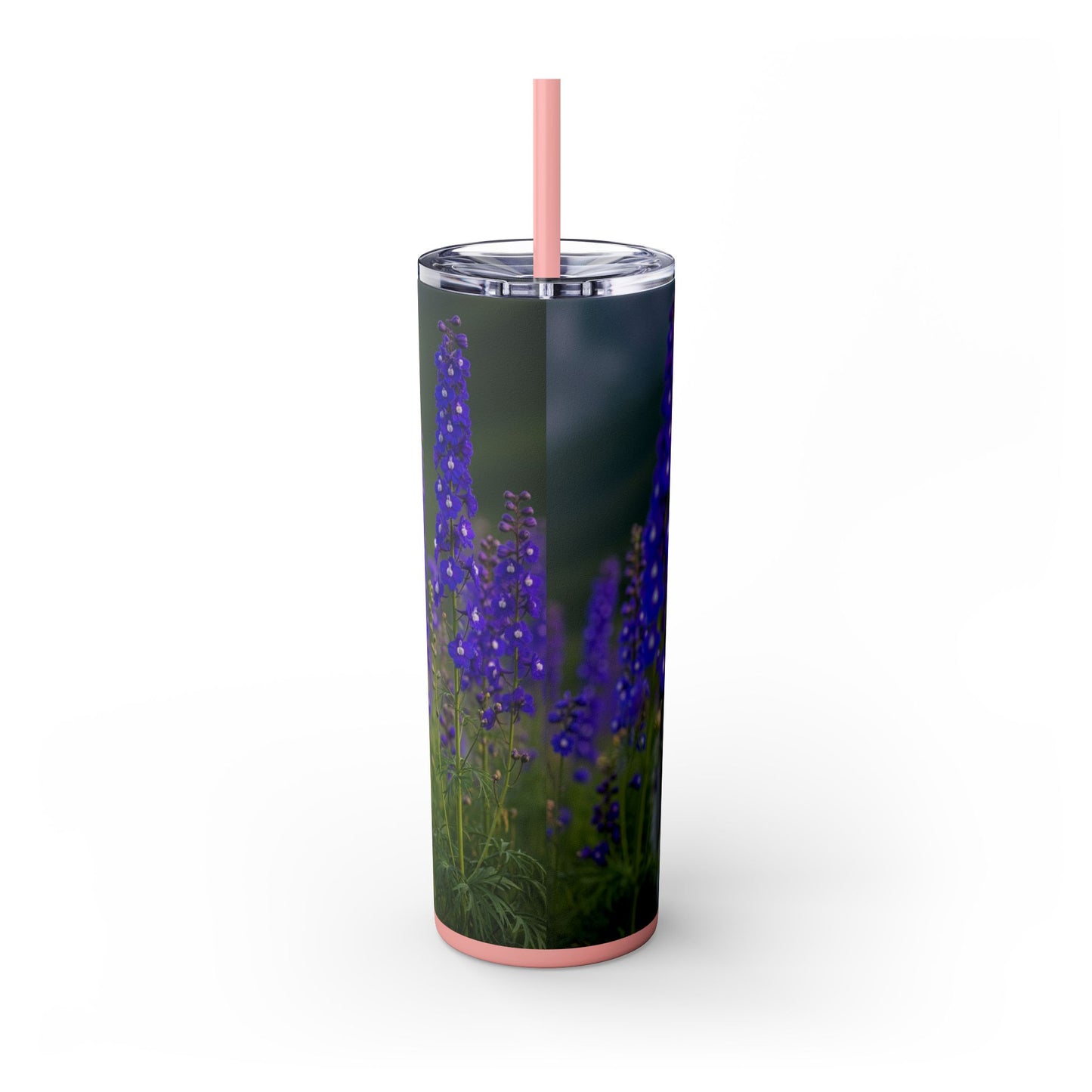 Tatra Shepherd Dog Skinny Tumbler with Straw, 20oz