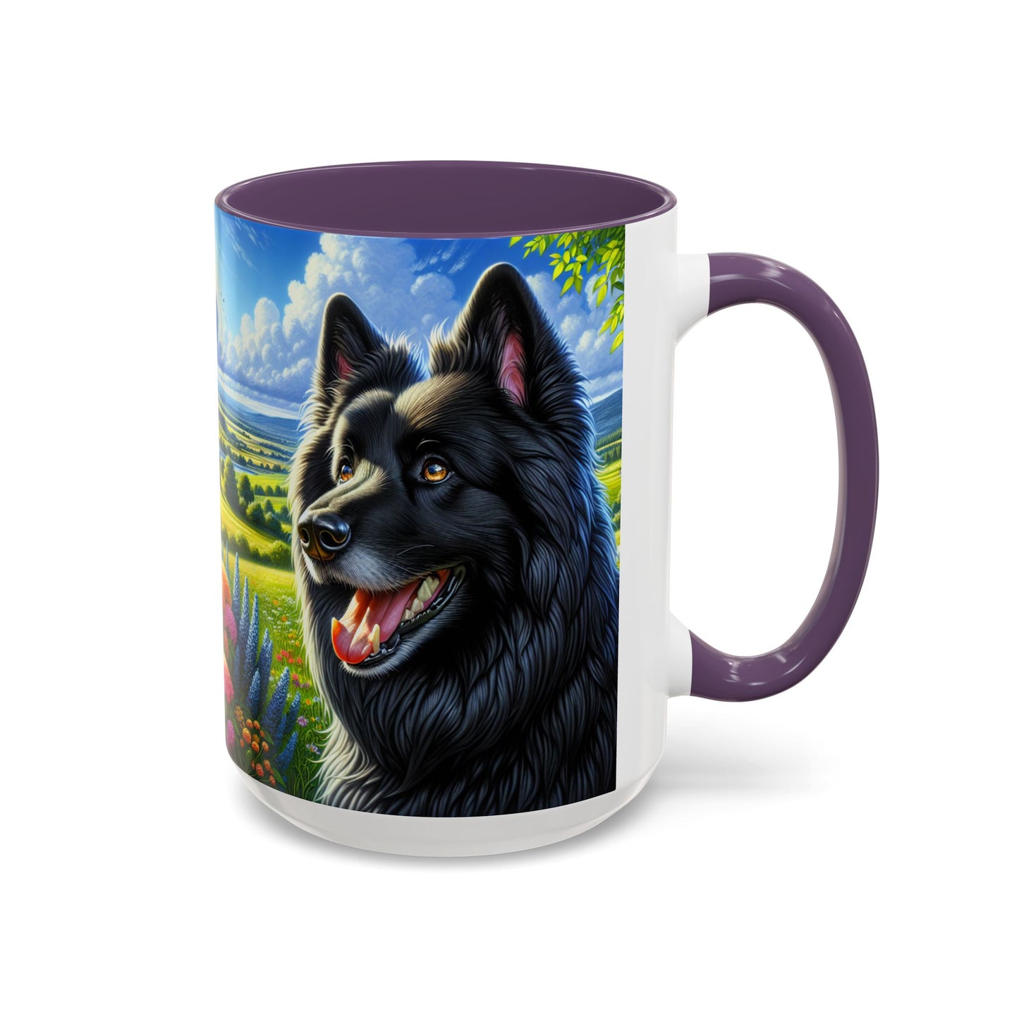 Croatian Sheepdog Accent Coffee Mug - Perfect Gift for Dog Lovers