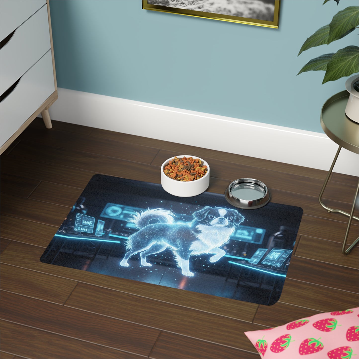 Pet Food Mat (12x18) - Japanese Chin