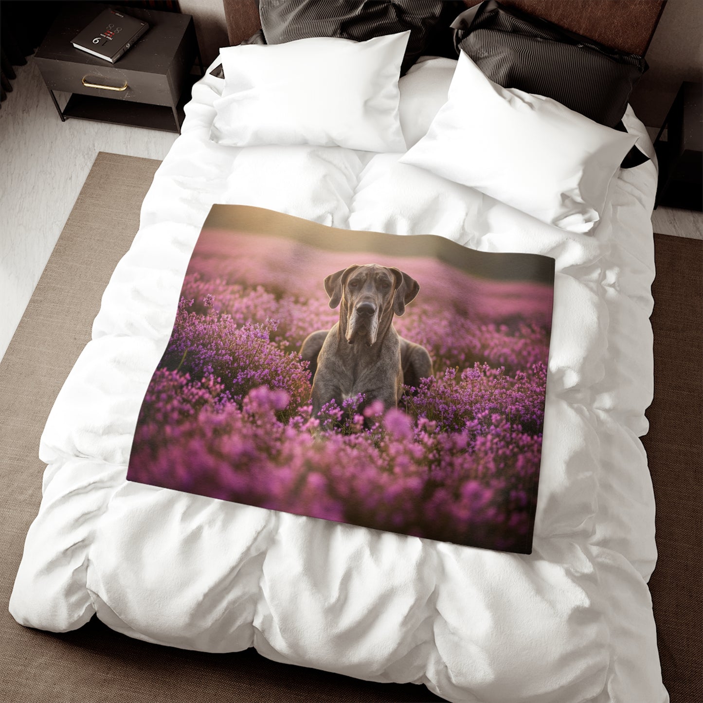 Great Dane Sweatshirt Blanket