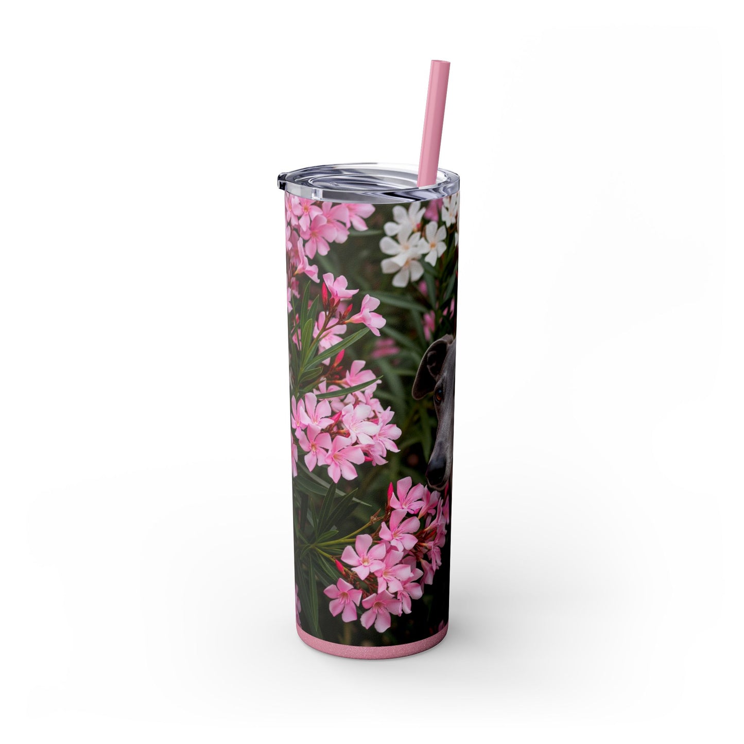 Greyhound Tumbler with Straw, 20oz