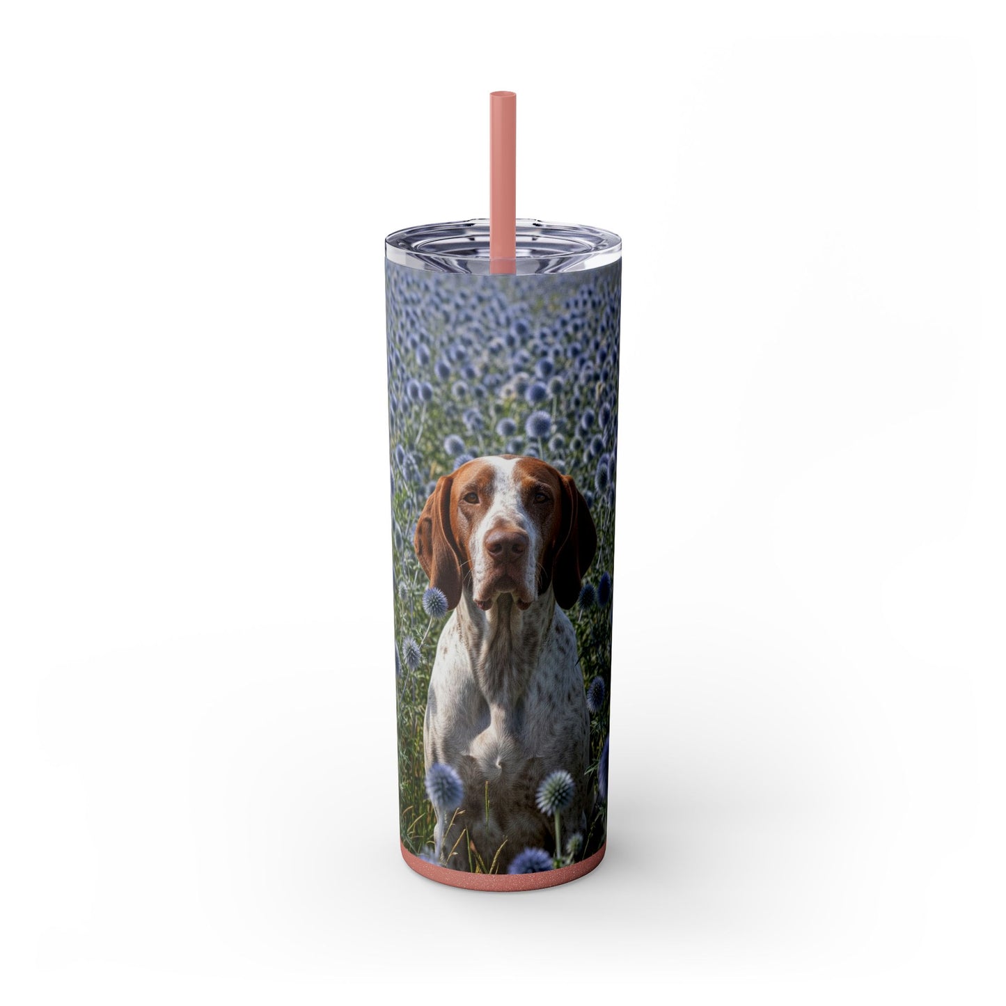 Braque Francais Pyrenean Tumbler with Straw, 20oz