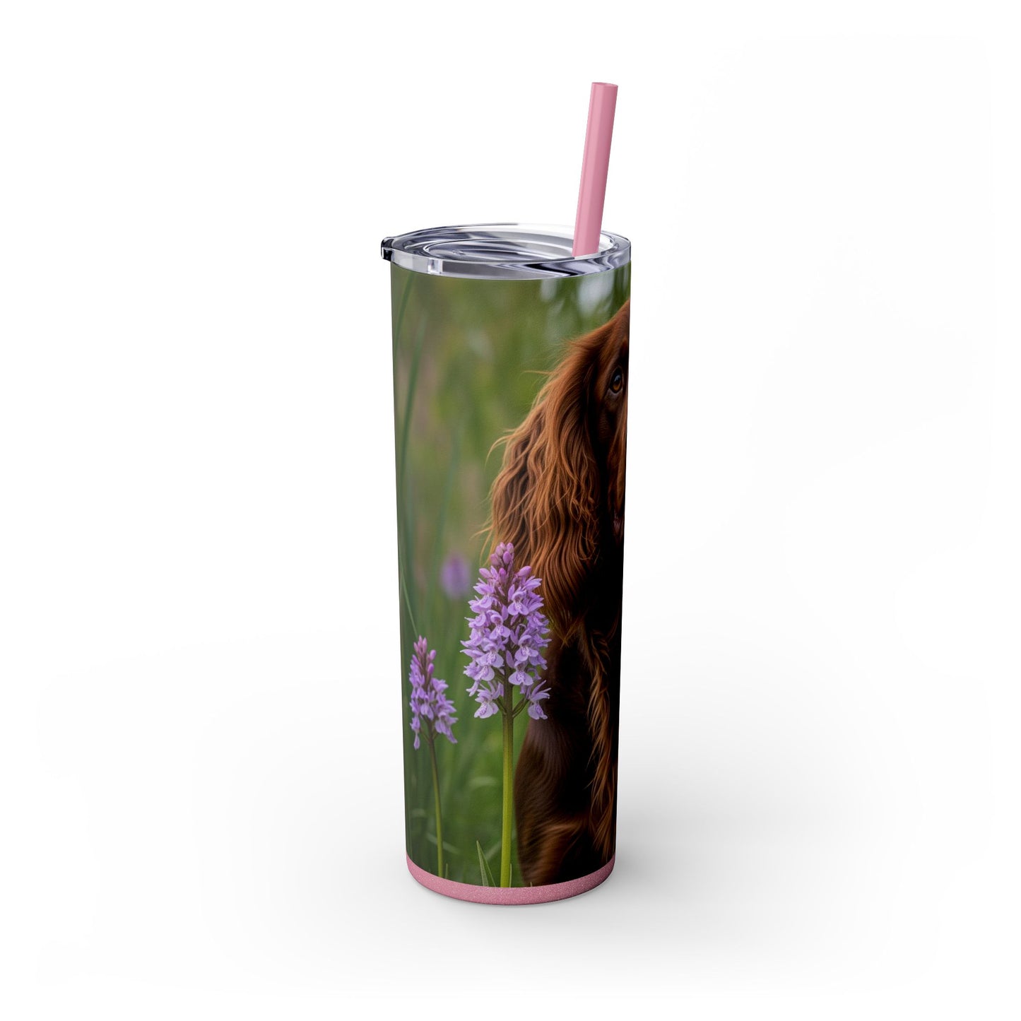 Pont-Audemer Spaniel Tumbler with Straw, 20oz