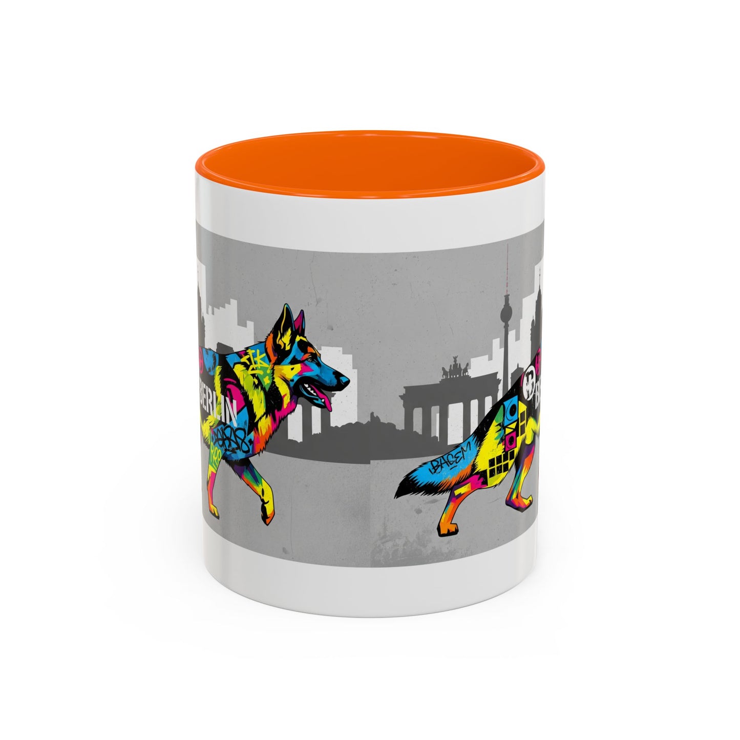German Shepherd Accent Coffee Mug - Perfect Gift for Dog Lovers