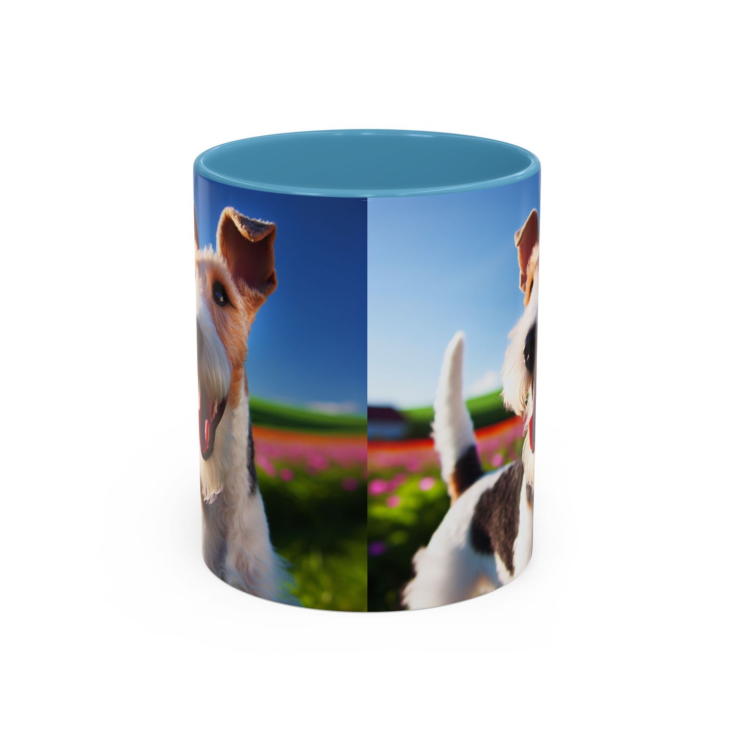 Wire Fox Terrier Accent Coffee Mug - Perfect Gift for Dog Lovers