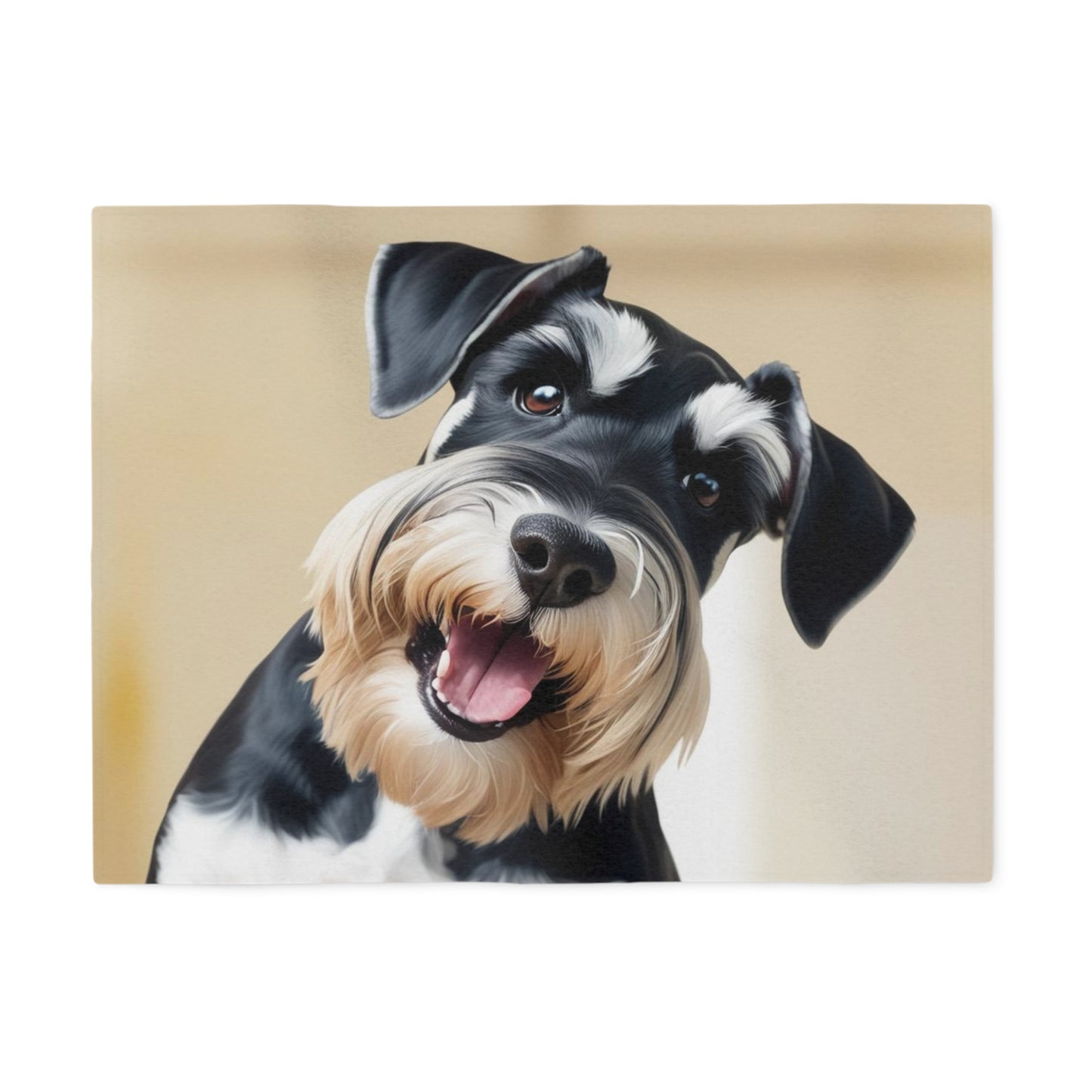 Giant Schnauzer Sweatshirt Blanket