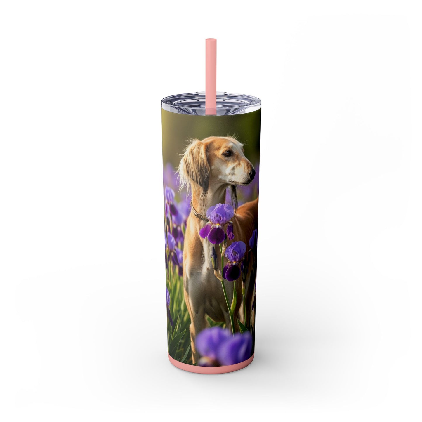 Saluki Tumbler with Straw, 20oz