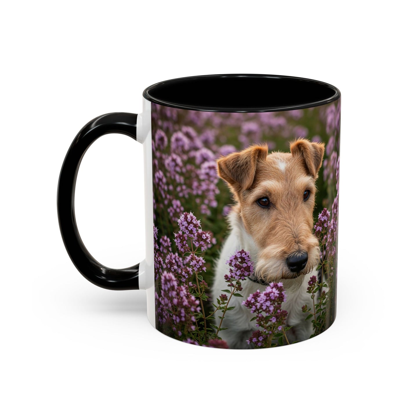 Fox Terrier Accent Coffee Mug - Perfect Gift for Dog Lovers