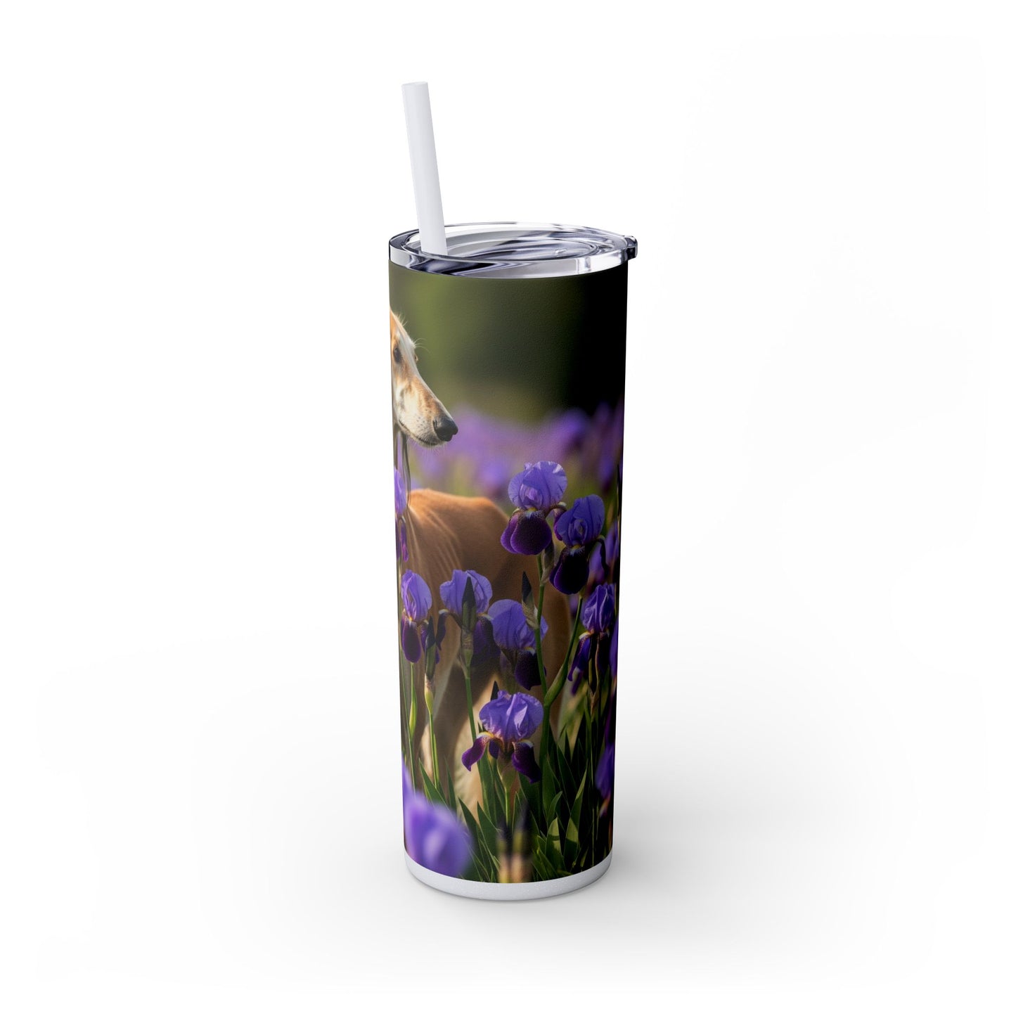 Saluki Tumbler with Straw, 20oz