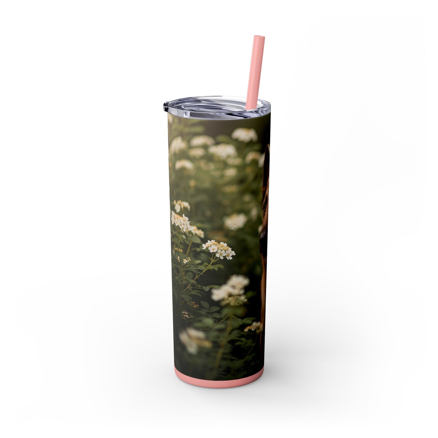 Belgian Shepherd Dog Laekenois Tumbler with Straw, 20oz