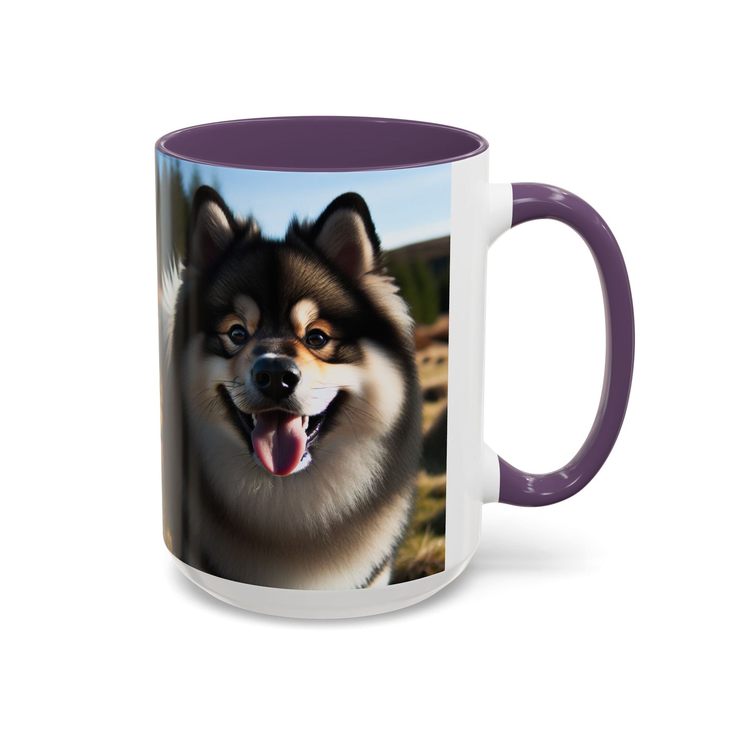 Norwegian Buhund Accent Coffee Mug - Perfect Gift for Dog Lovers