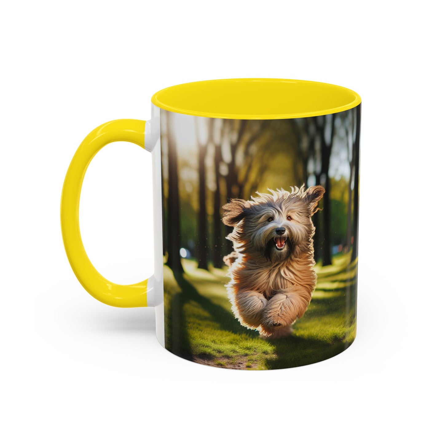 Polish Lowland Sheepdog Accent Coffee Mug - Perfect Gift for Dog Lovers