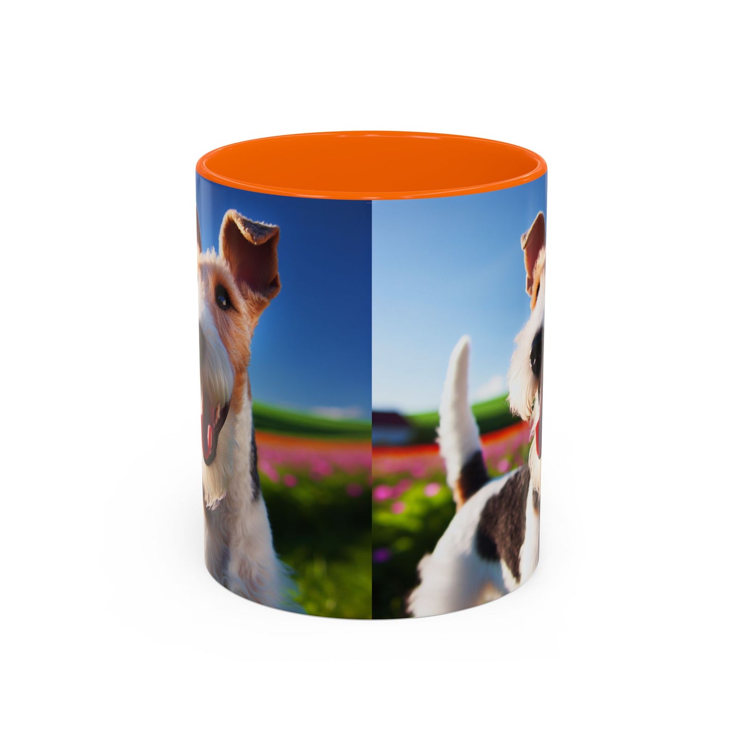Wire Fox Terrier Accent Coffee Mug - Perfect Gift for Dog Lovers