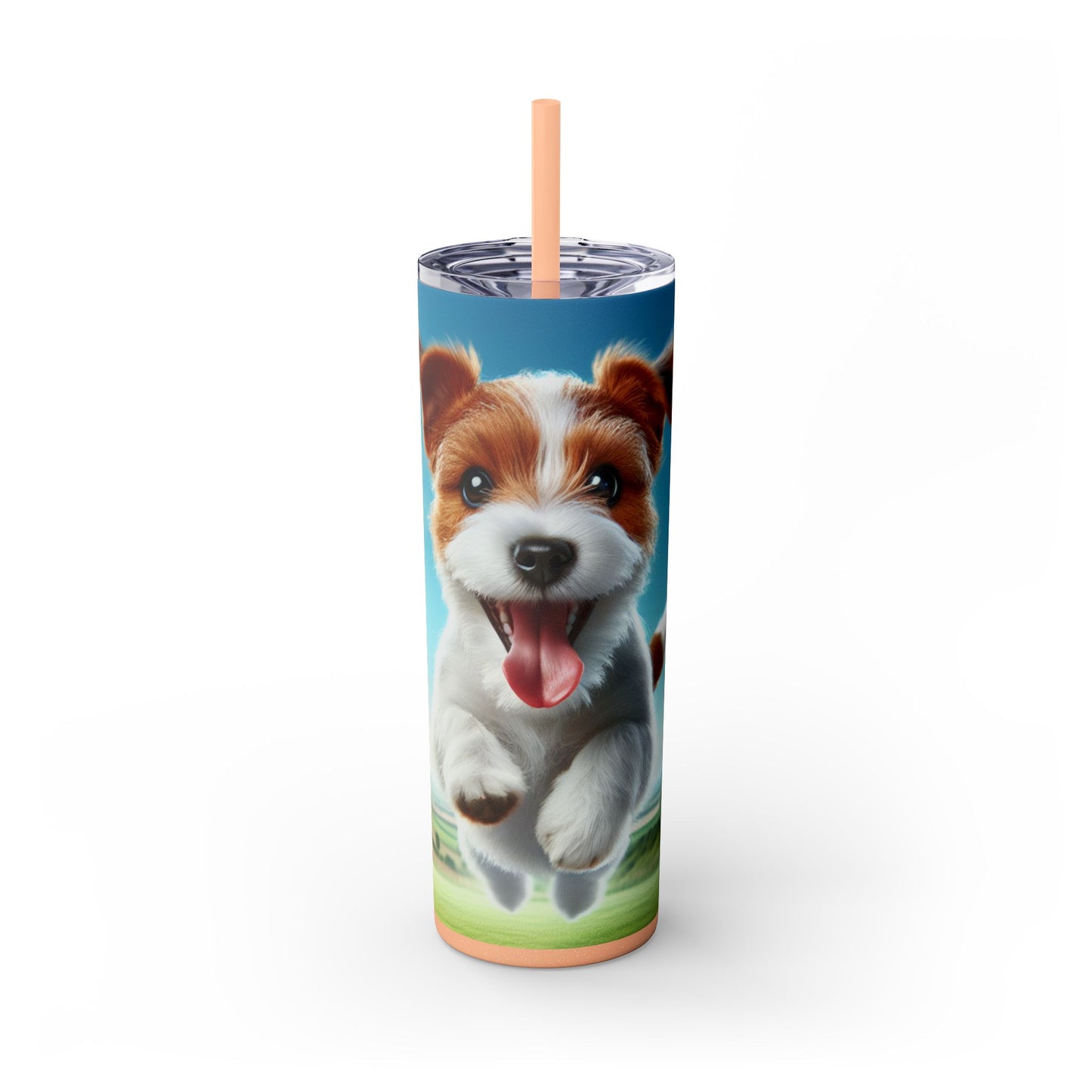 Russell Terrier Tumbler with Straw, 20oz