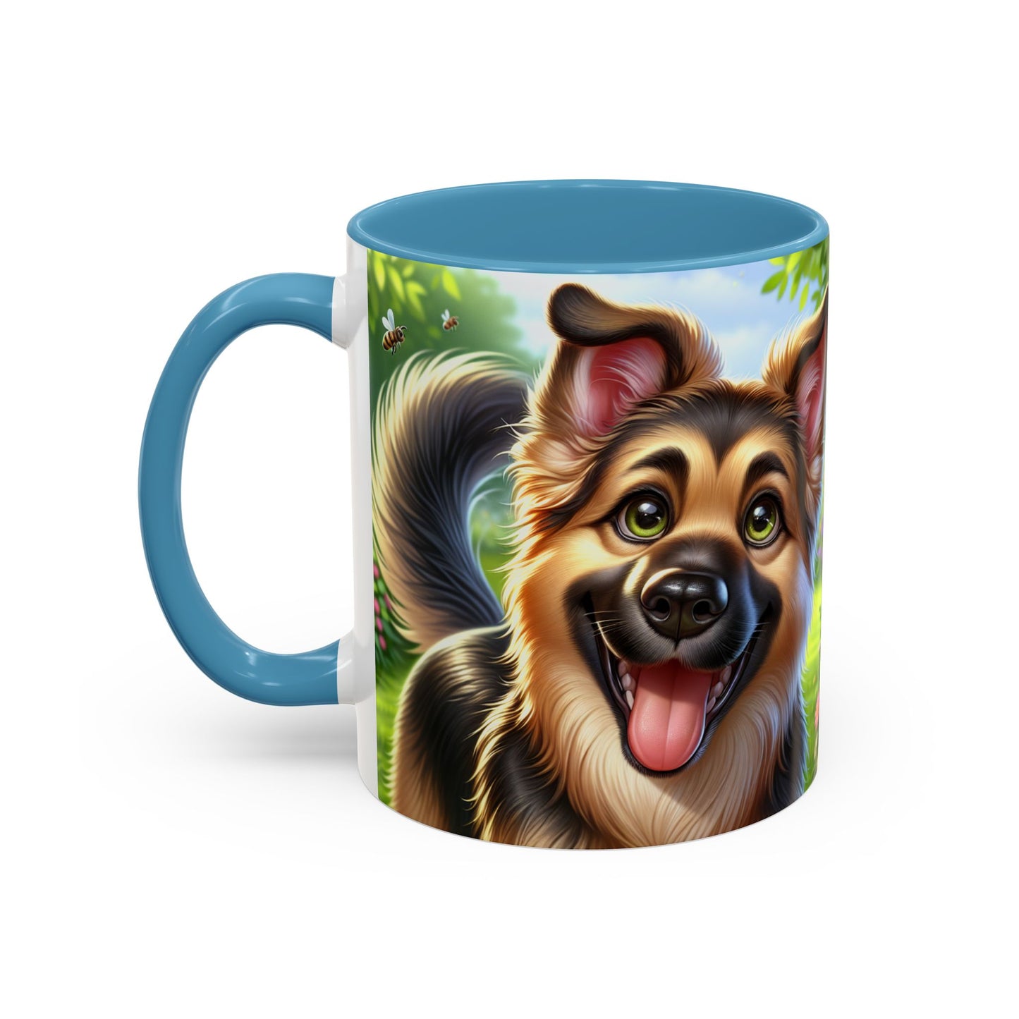 German Shepherd Accent Coffee Mug - Perfect Gift for Dog Lovers