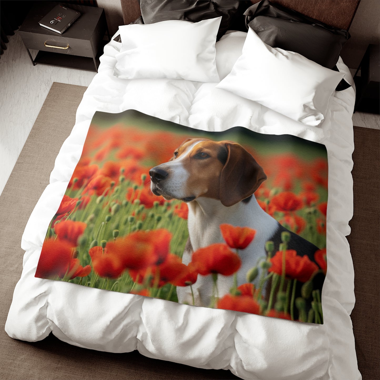 Foxhound Sweatshirt Blanket