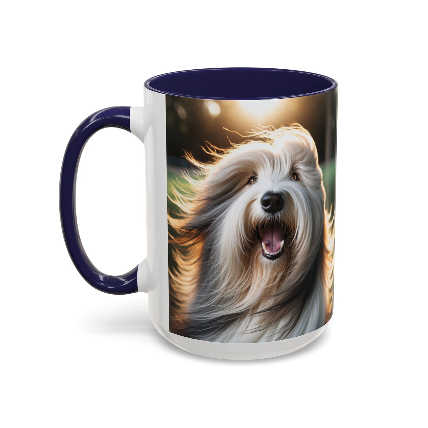 Bearded Collie Accent Coffee Mug - Perfect Gift for Dog Lovers