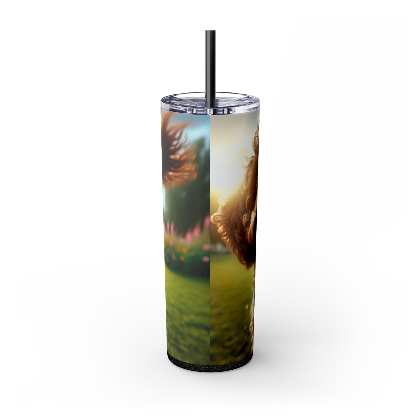 Pudelpointer Tumbler with Straw, 20oz