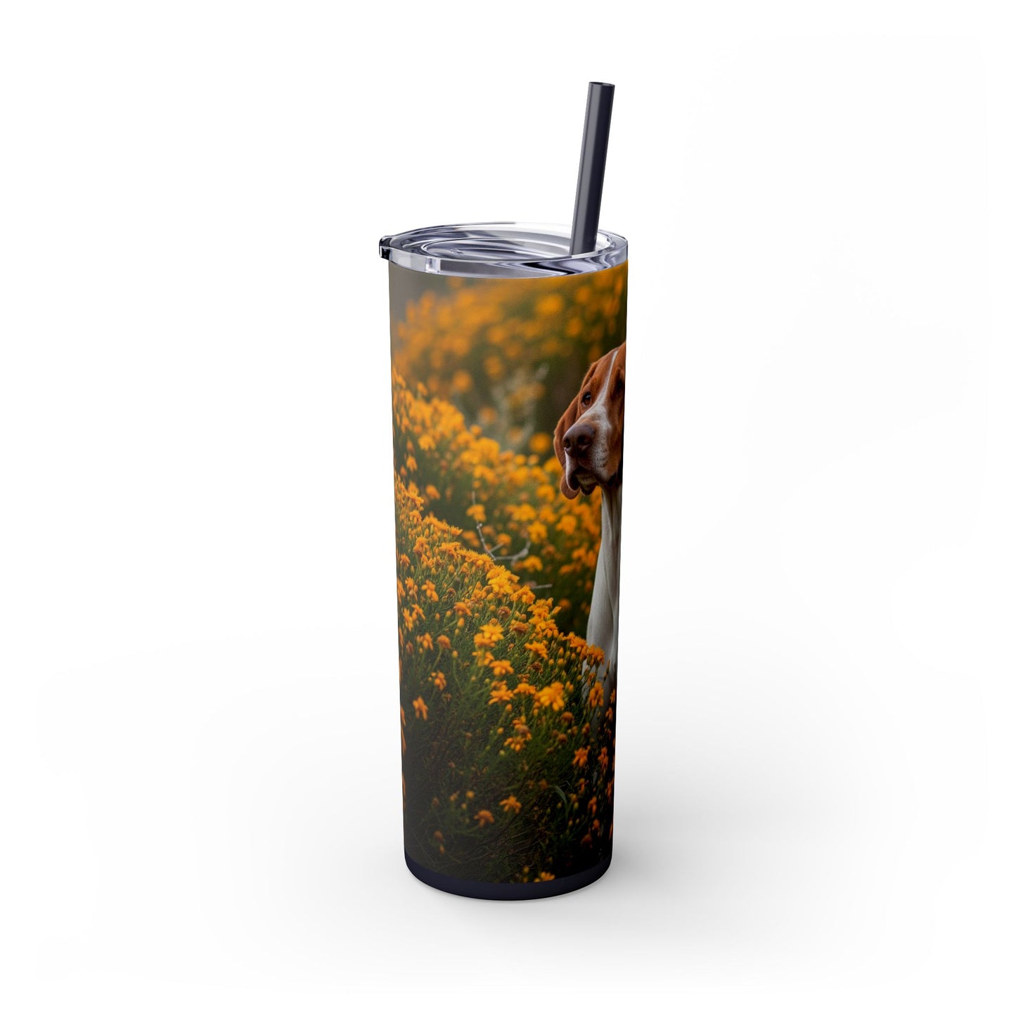 Portuguese Pointer Tumbler with Straw, 20oz