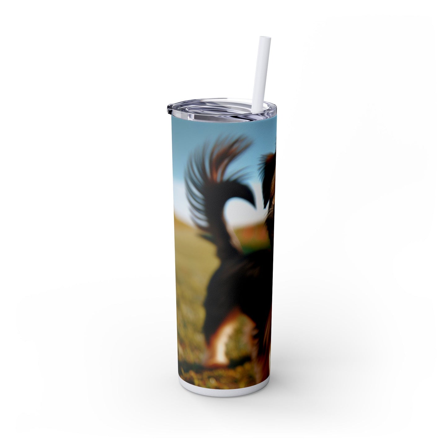 Griffon Bruxellois Tumbler with Straw, 20oz