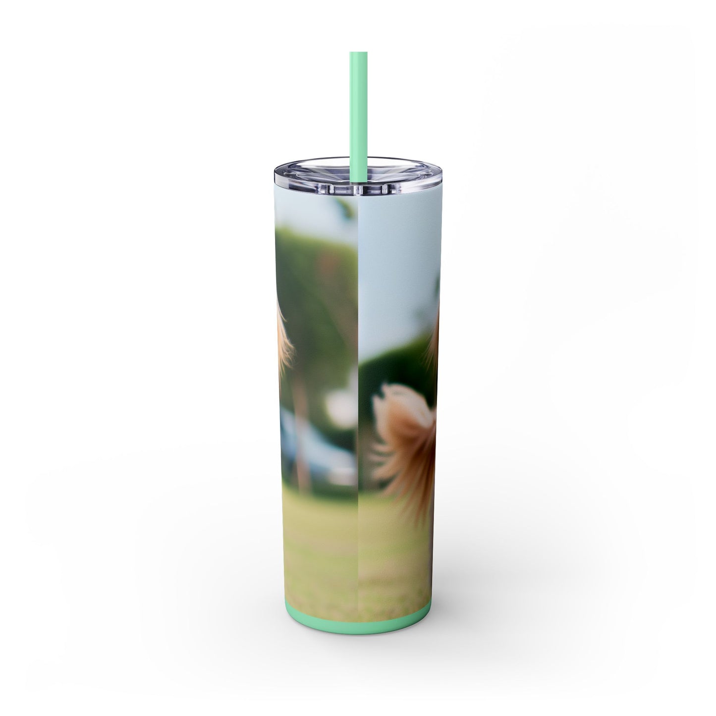 Pekapoo Tumbler with Straw, 20oz