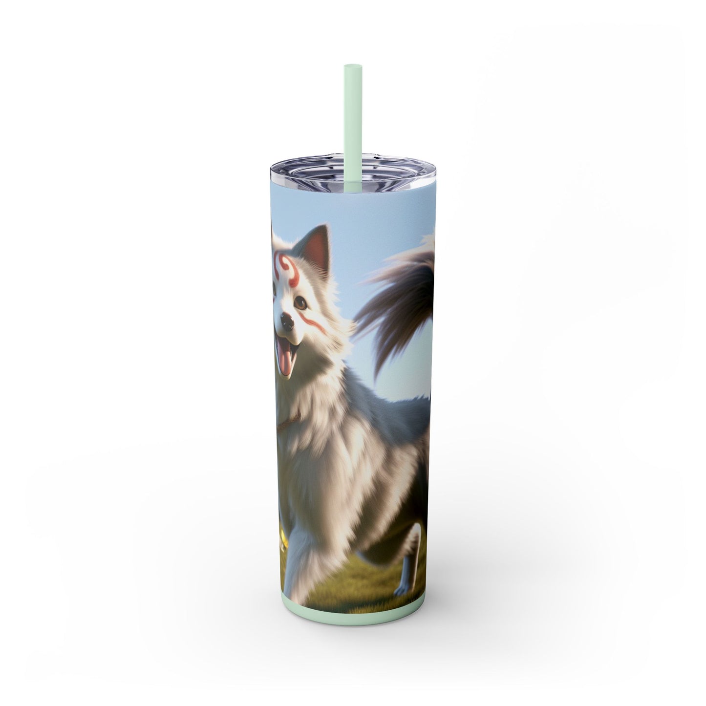 Cadabomb Okami Tumbler with Straw, 20oz