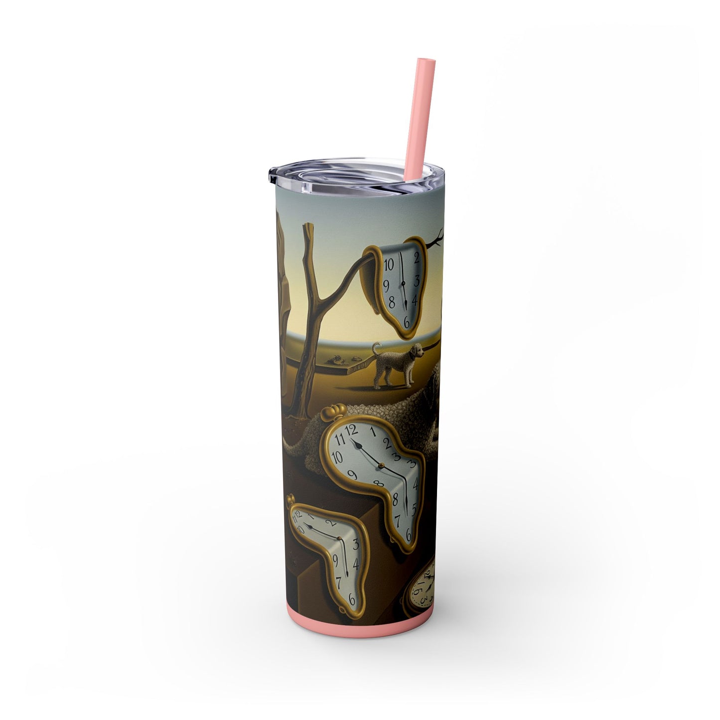 Spanish Water Dog Tumbler with Straw, 20oz