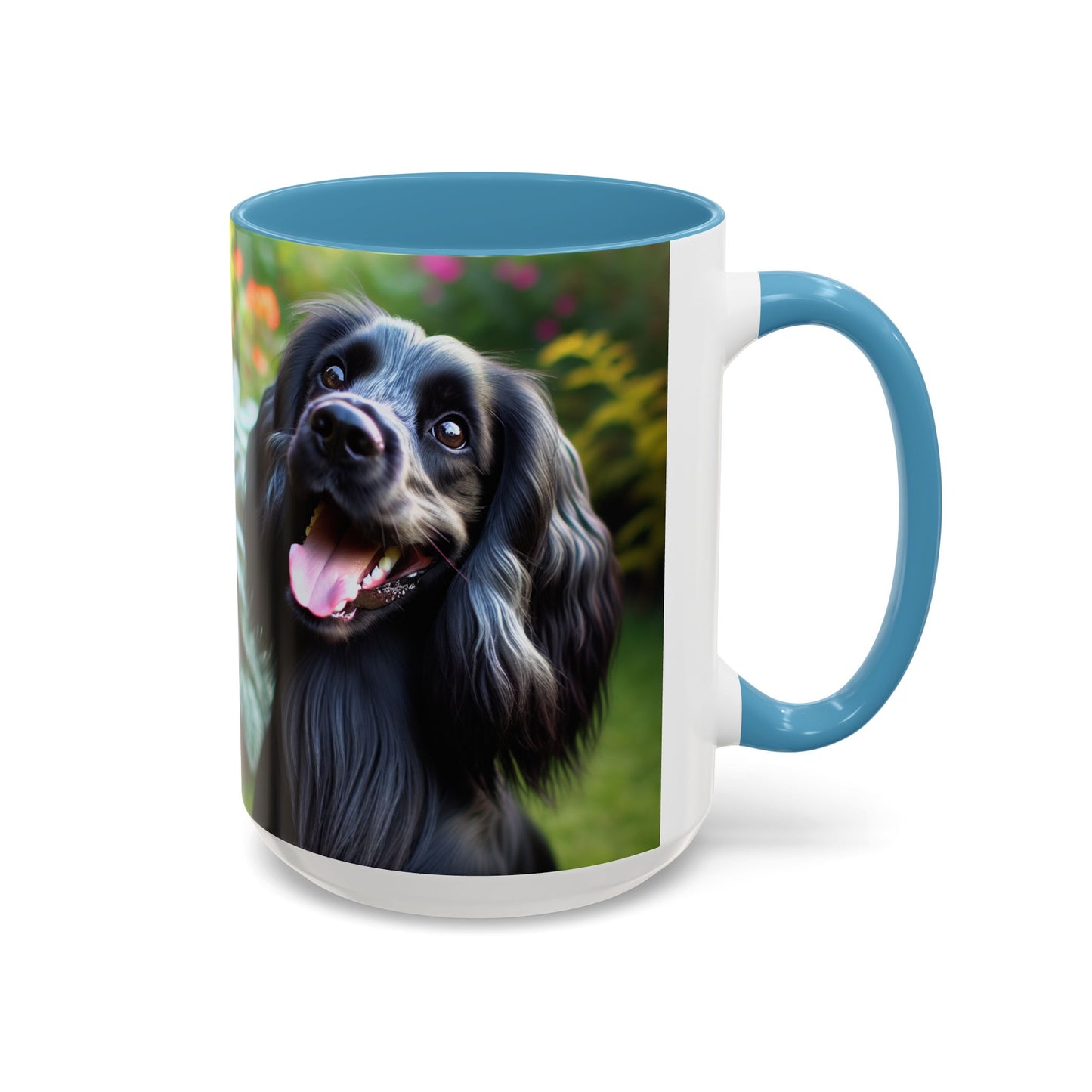 Blue Picardy Spaniel Accent Coffee Mug - Perfect Gift for Dog Lovers