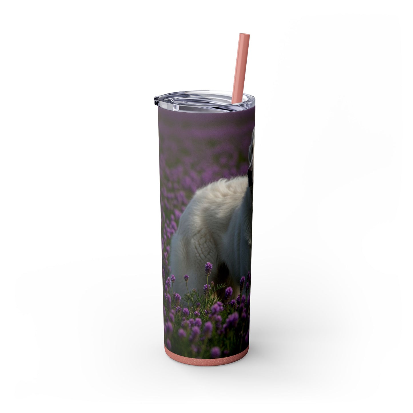 Kuvasz Tumbler with Straw, 20oz