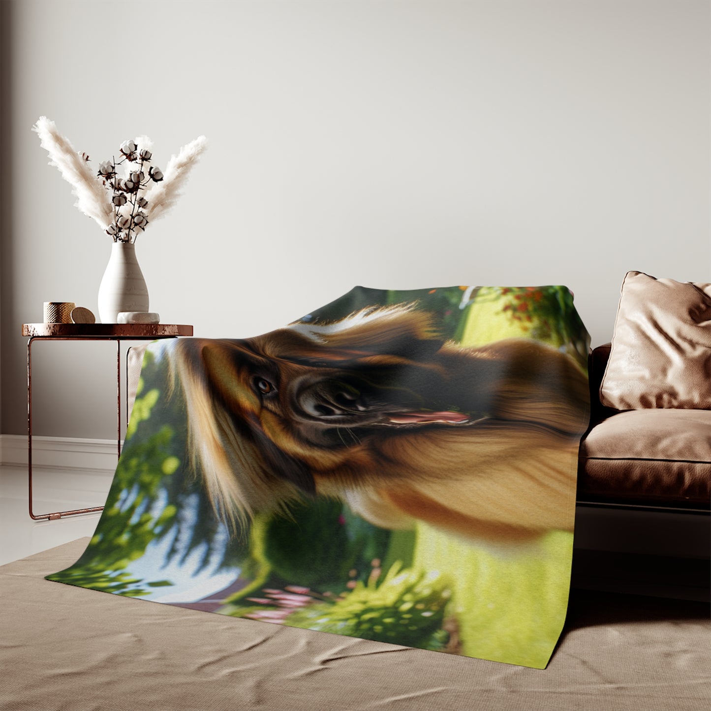 Leonberger Sweatshirt Blanket
