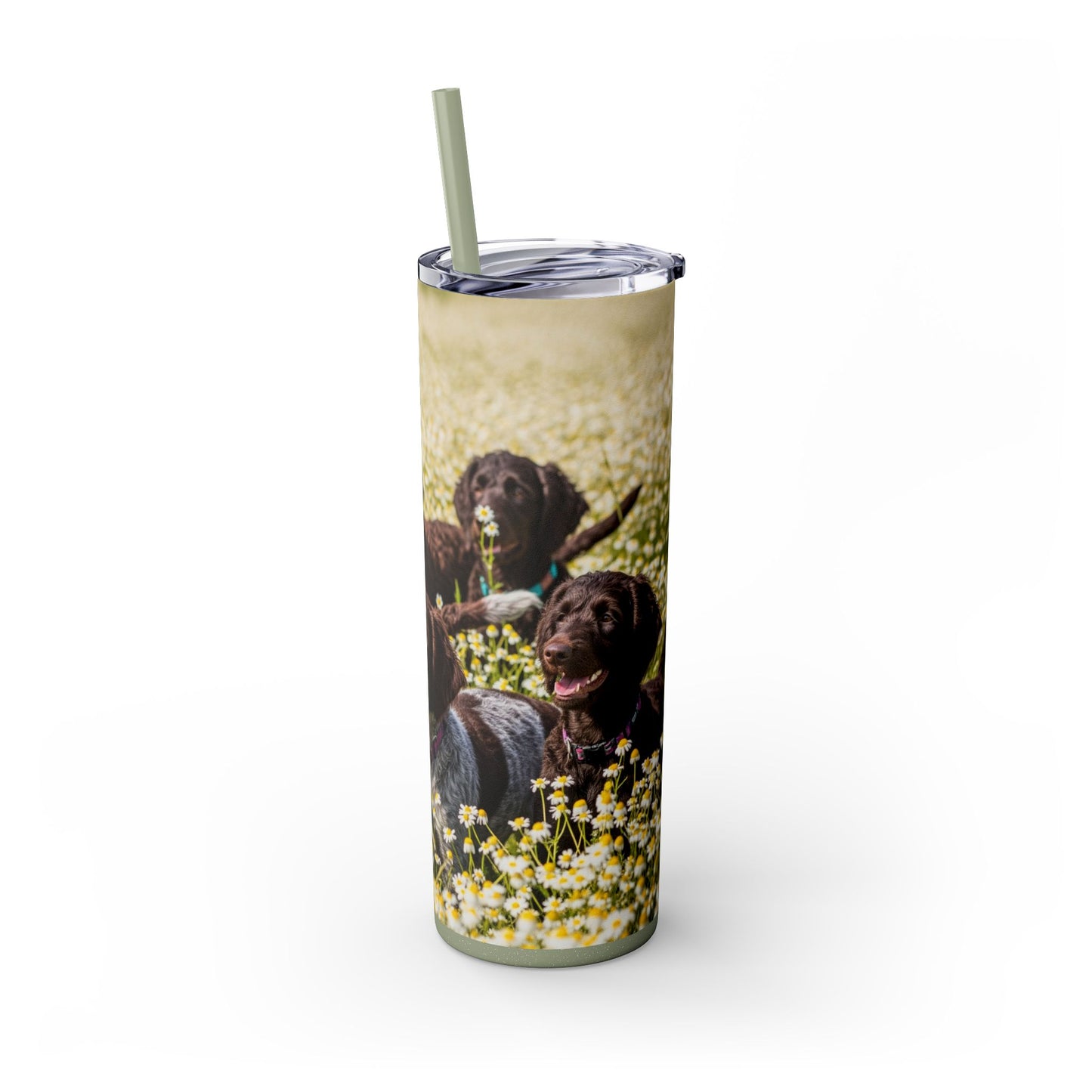 Pudelpointer Tumbler with Straw, 20oz