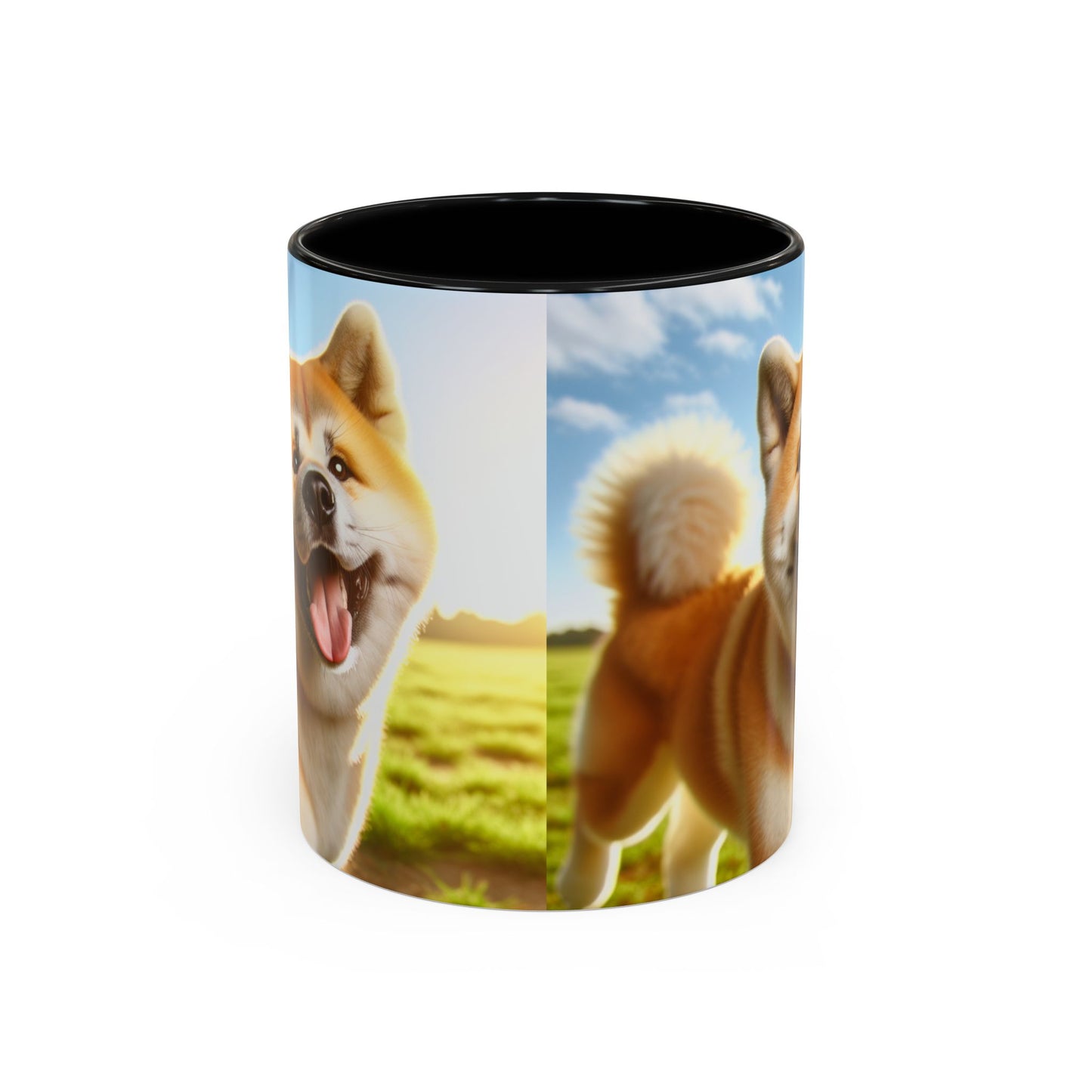 Akita Accent Coffee Mug - Perfect Gift for Dog Lovers