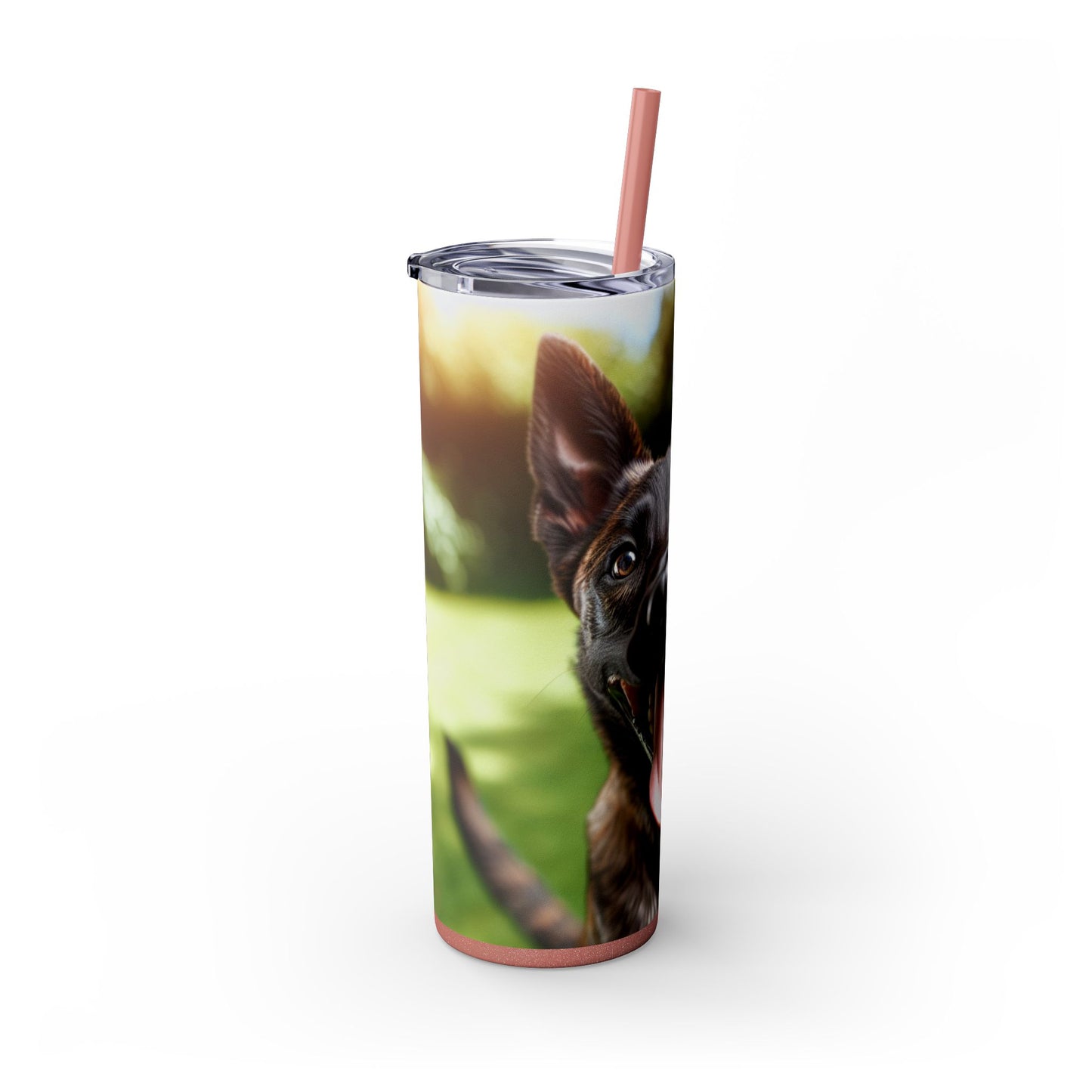 Dutch Shepherd Dog Tumbler with Straw, 20oz