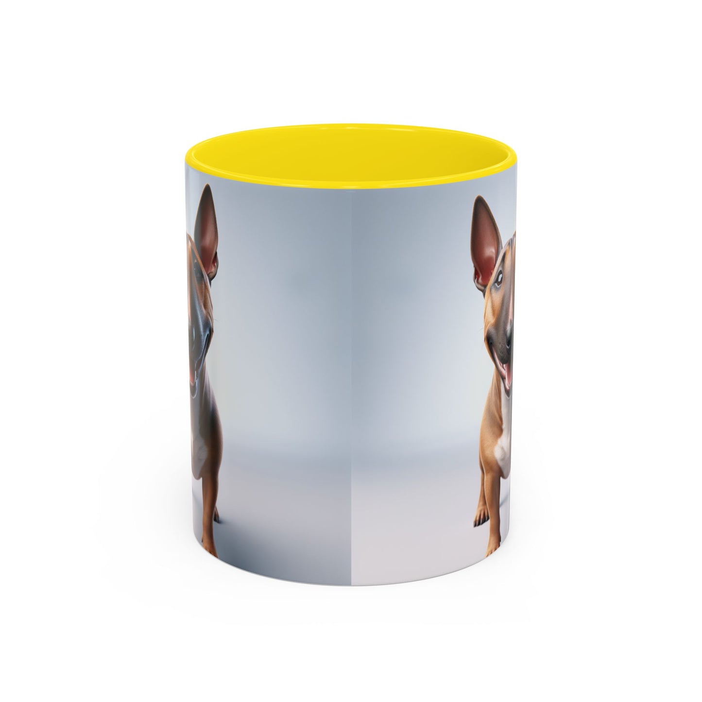Miniature Bull Terrier Accent Coffee Mug - Perfect Gift for Dog Lovers
