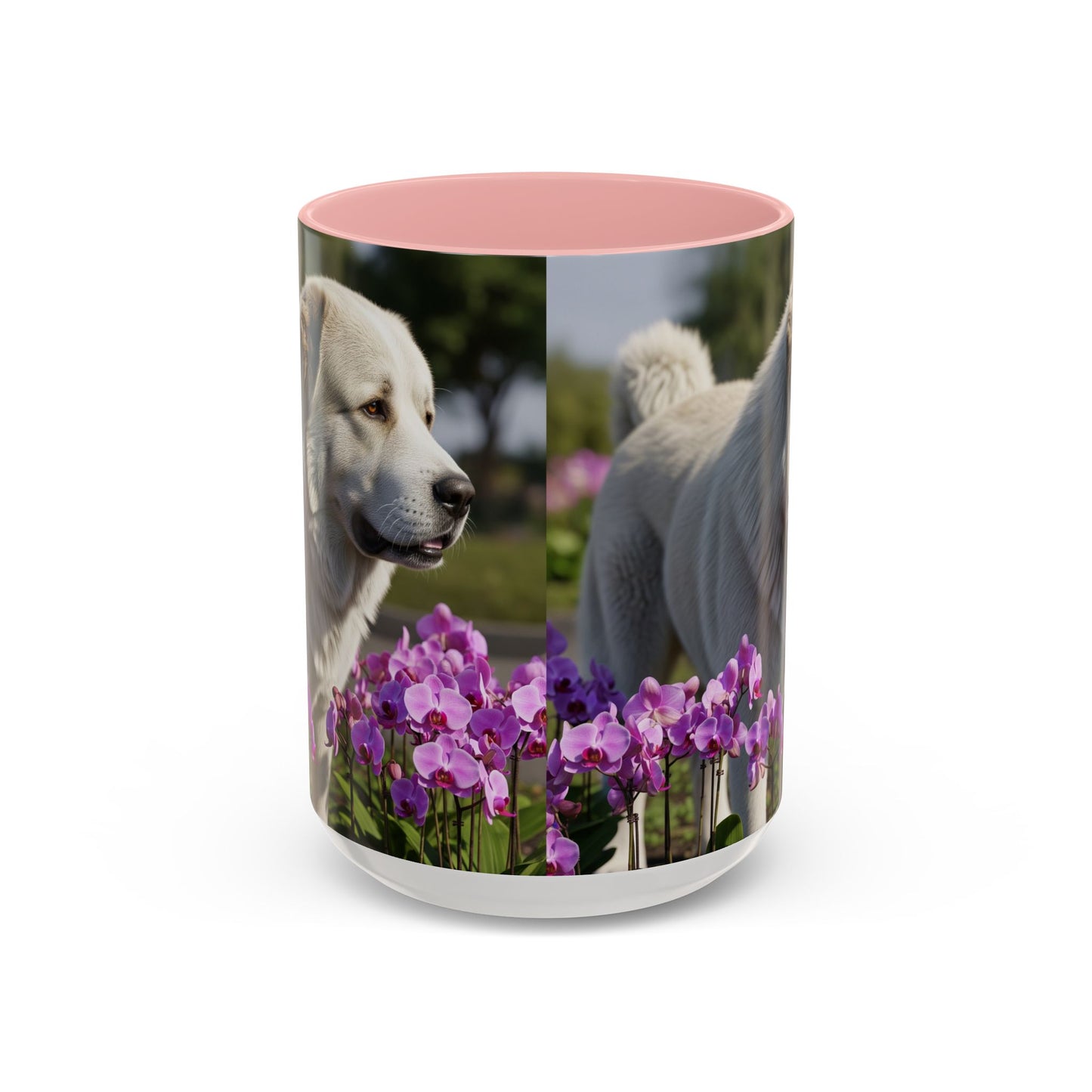 Caucasian Shepherd Dog Accent Coffee Mug - Perfect Gift for Dog Lovers